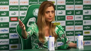 Leila Pereira defende fair play financeiro e ‘cutuca’ Corinthians: “Palmeiras é desclassificado por quem não paga ninguém”
