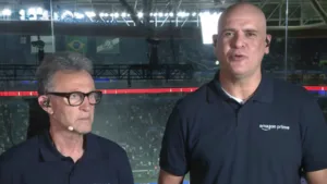 Marcos se revolta em transmissão após gol do Corinthians contra o Palmeiras: “É uma obstrução”