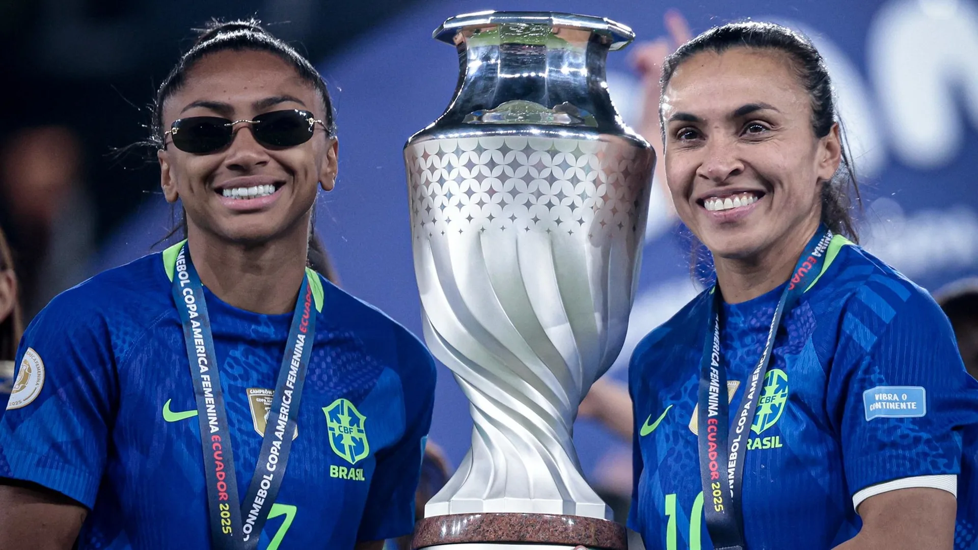 Marta manda recado para Kerolin e emociona a jogadora do Manchester City: “Você sabe do seu potencial”