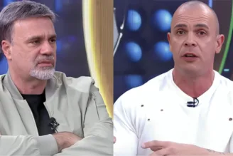Mauro Beting e Mano em debate no SBT