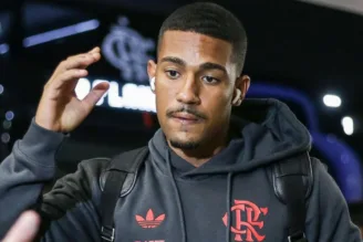 Samuel Lino atacante do Flamengo