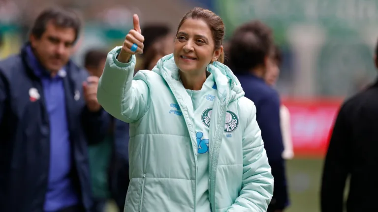 Souza critica Leila Pereira após declaração polêmica envolvendo rivais do Palmeiras: “Isso é papel da CBF”
