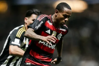 Wallace Yan, em Atlético-MG x Flamengo