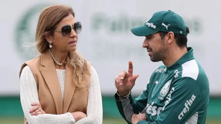 Abel Ferreira se diz ‘sortudo’ por ter Leila Pereira como presidente do Palmeiras: “Nunca tive um líder assim”