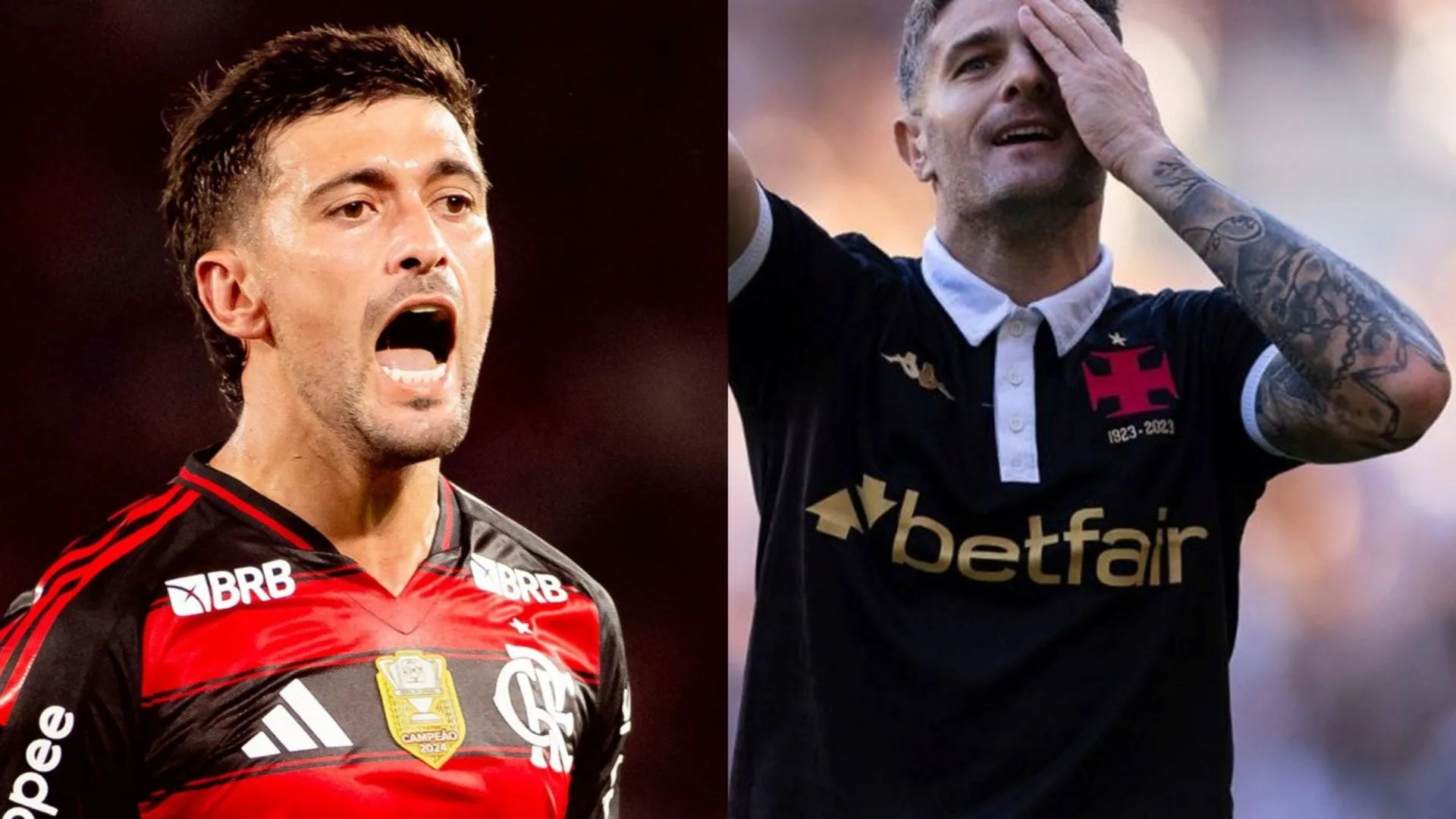 Arrascaeta e Vegetti seguem na disputa com Kaio Jorge pela artilharia do Brasileirão