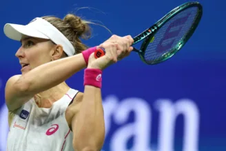 Beatriz Haddad Maia em partida do US Open