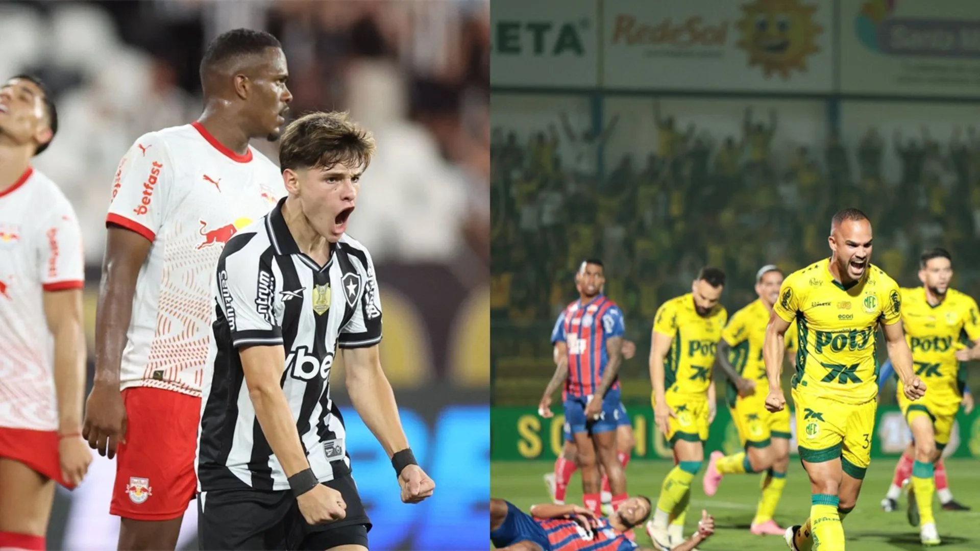 Resumo do Brasileirão: goleadas de Botafogo e Mirassol além de tropeços de Palmeiras e Flamengo são destaques da 22ª rodada