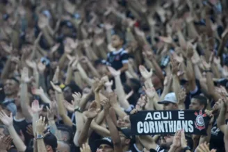 Torcida do Corinthians presente na Neo Química Arena