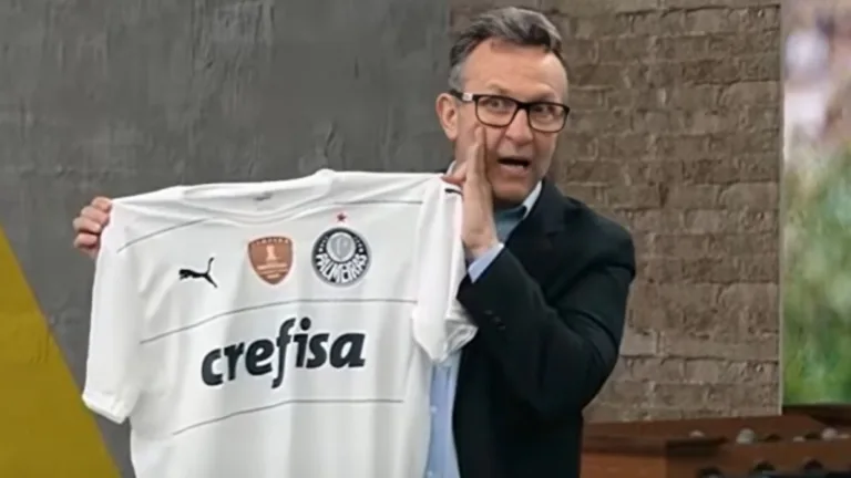 Craque Neto se rende ao Palmeiras e aposta em título histórico na Libertadores: “Ganha do Flamengo”