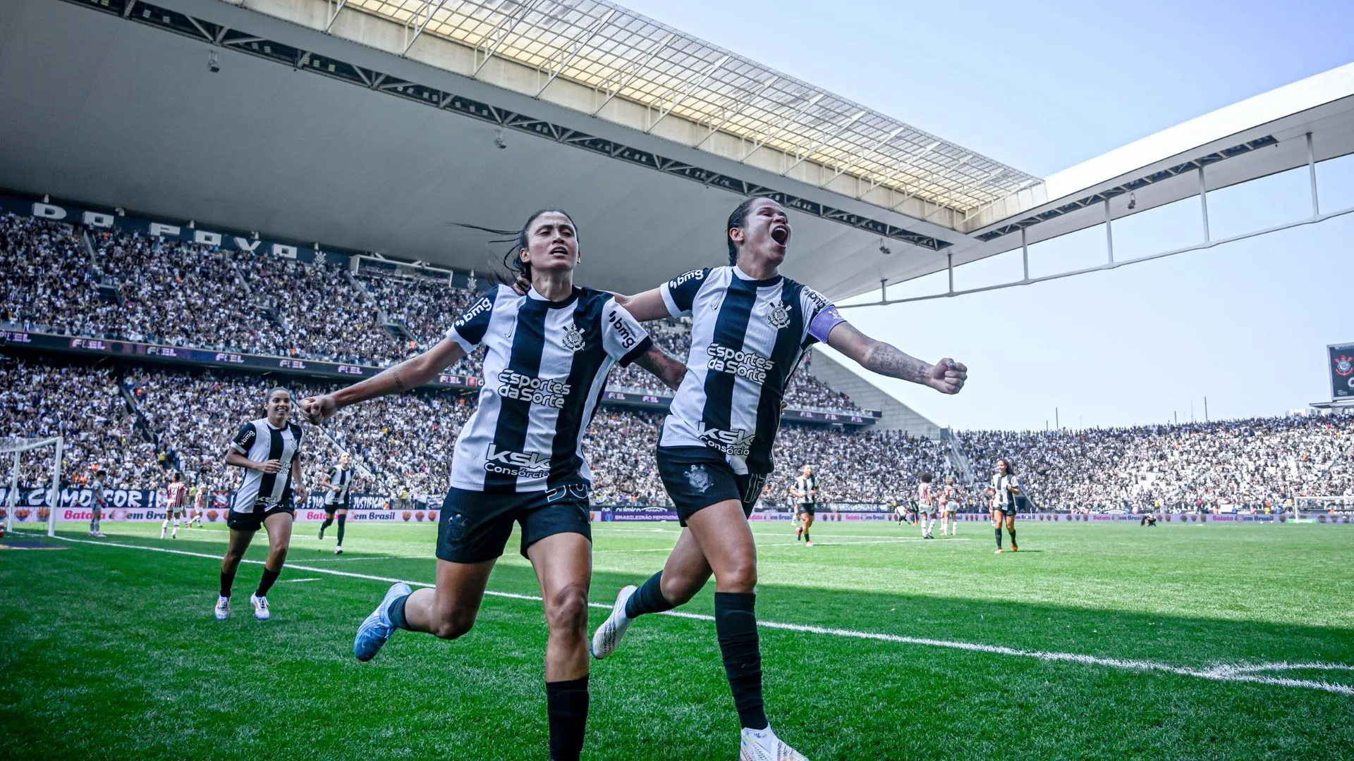 Corinthians mantém retrospecto positivo na Neo Química Arena para final do Brasileirão Feminino contra o Cruzeiro