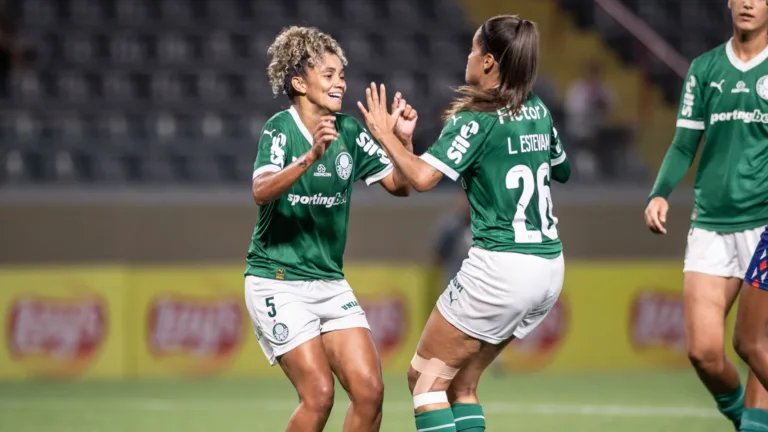 Palmeiras chega embalado para duelo na Copa do Brasil Feminina contra o Sport