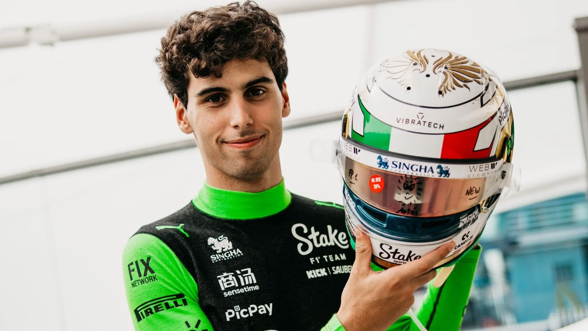 Gabriel Bortoleto celebra oitavo lugar no GP da Itália de F1 e fala em “evolução” na Sauber