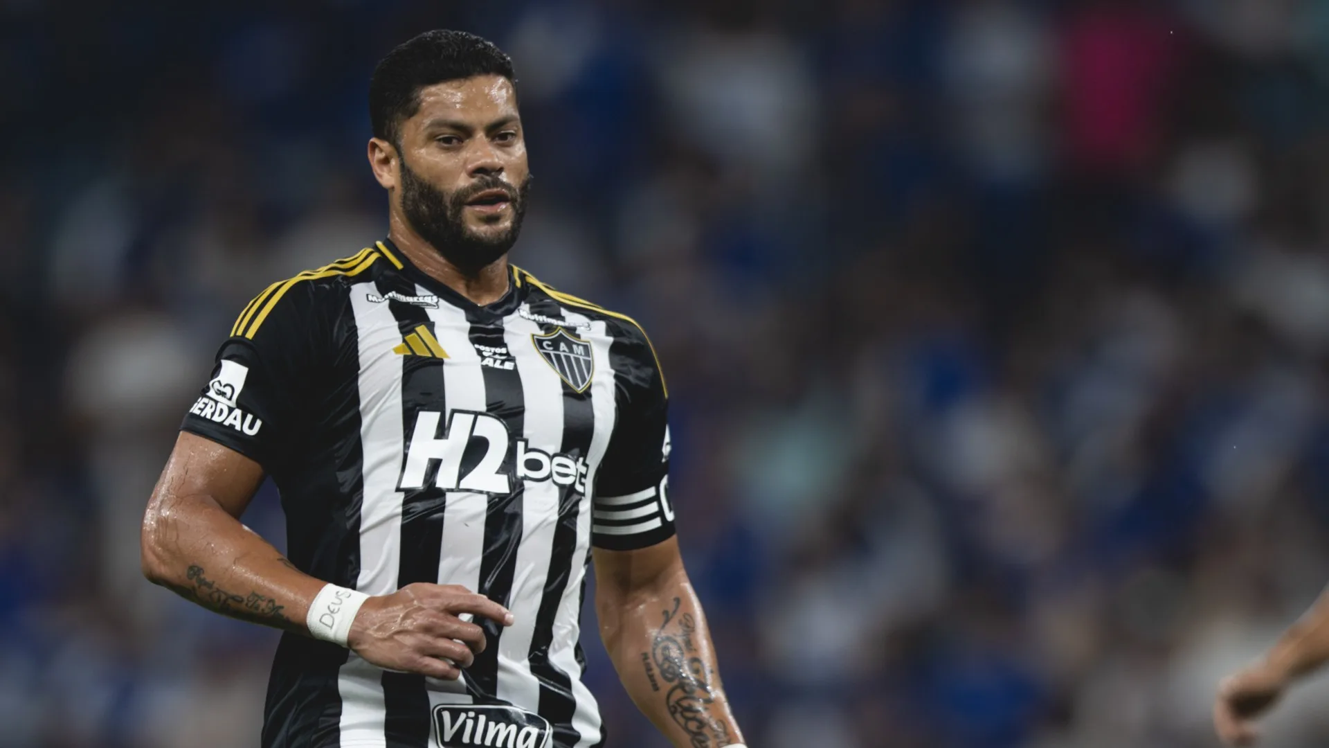 Hulk pede para não ser mais capitão do Atlético-MG e se justifica: “Para não me expor tanto”