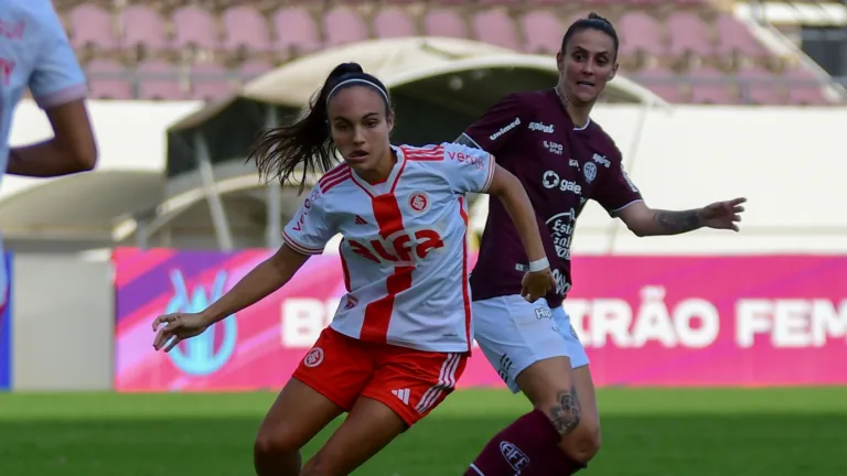 Internacional e Ferroviária vão se enfrentar nas quartas de final da Copa do Brasil Feminina