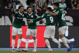 Jogadores do Palmeiras