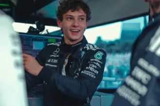 Kimi Antonelli no box