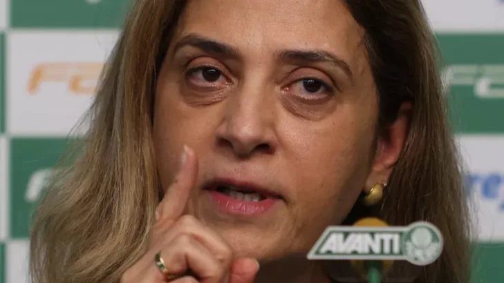 Leila Pereira, presidente do Palmeiras