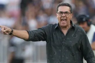 Vanderlei Luxemburgo, em jogo do Palmeiras