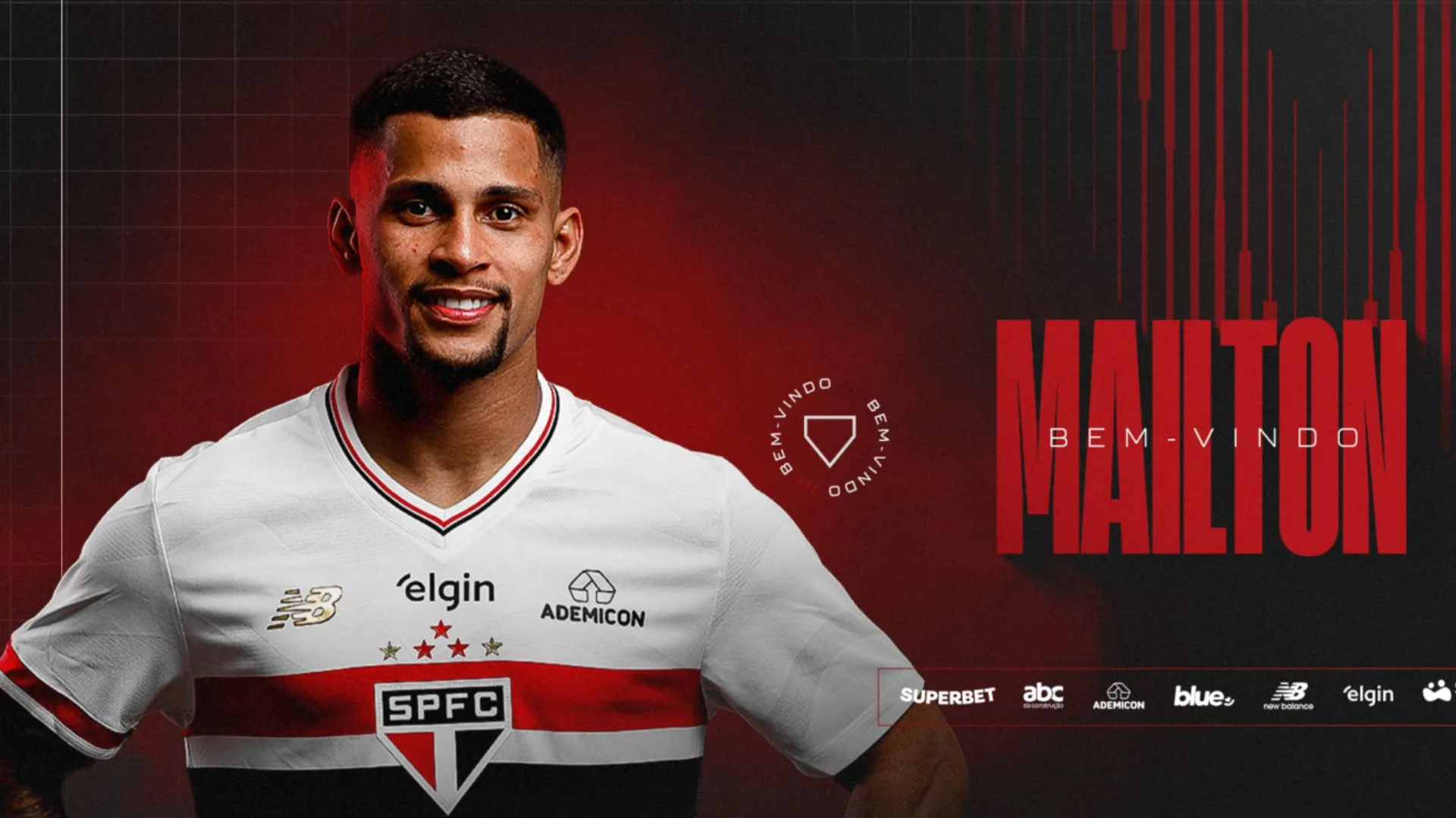 São Paulo anuncia a contratação de Mailton, ex-Chapecoense, e torcedores se empolgam: “Só falta apresentar o Marcos Leonardo”