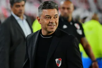 Marcelo Gallardo treinador River Plate x Palmeiras