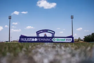 Bola oficial das partidas do Paulistão Feminino