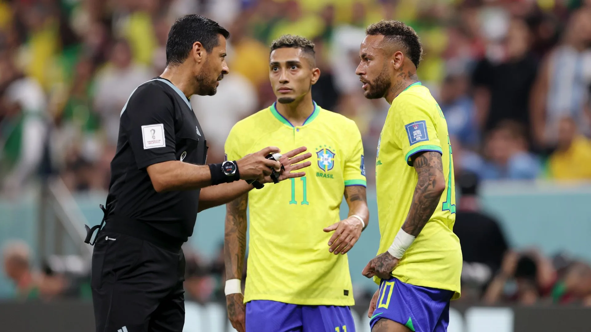 Neymar critica posição de Raphinha na escolha do prêmio Bola de Ouro: “É sacanagem demais”