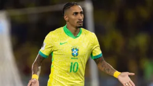 Lesões tiram Raphinha e Wesley da Seleção Brasileira; Vitor Reis é convocado