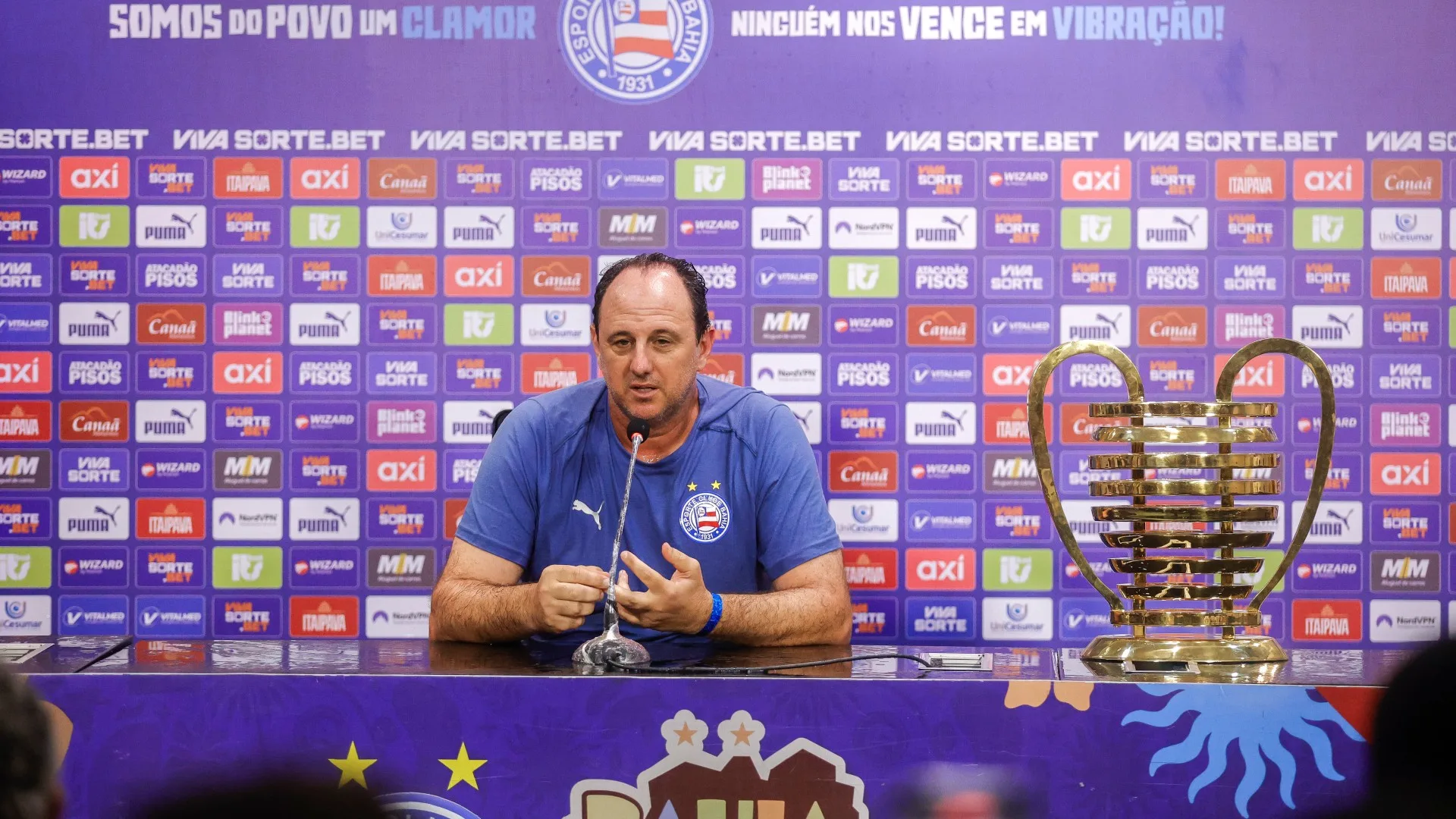 Rogério Ceni mira títulos de Brasileirão e Copa do Brasil com o Bahia: “Meu maior sonho”