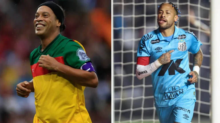 Ronaldinho Gaúcho não se coloca acima de Neymar e descarta “abandono” de Ancelotti na seleção: “Vai estar ajudando”