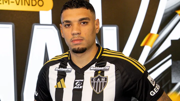 Atlético-MG apresenta zagueiro Ruan Tressoldi e Victor Bagy garante: “Já queríamos há algumas janela”