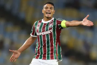Thiago Silva, em jogo do Fluminense no Maracanã
