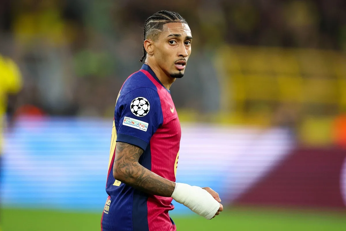 Barcelona deve contar com retorno de Raphinha para o “El Clásico” do dia 26