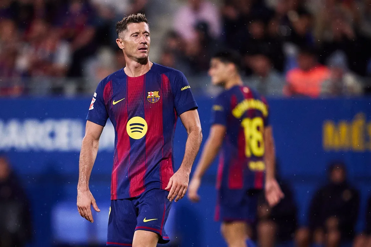 Lewandowski pode sair do Barcelona na próxima janela e já negocia com outro clube, diz jornal