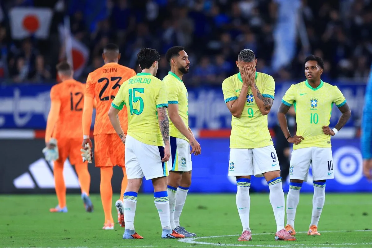 Imprensa internacional chama de desastre a derrota do Brasil para o Japão