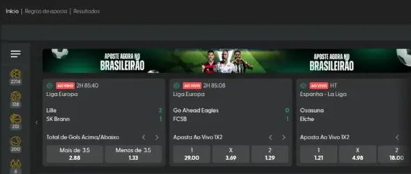 BrxBet apostas ao vivo