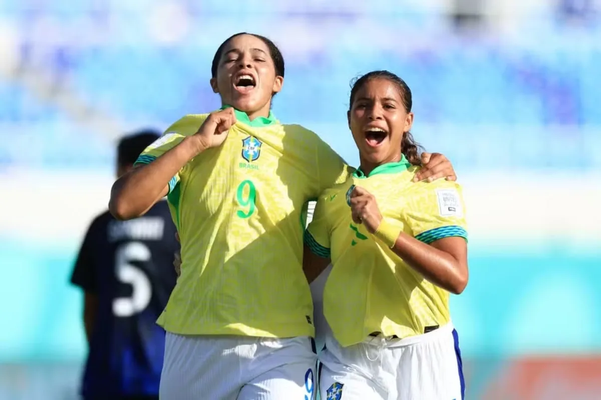 Brasil vence o Marrocos na estreia do Mundial feminino sub-17