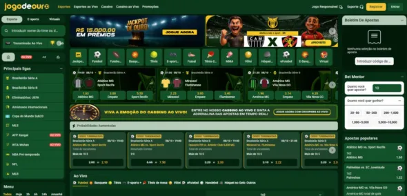 Jogo de Ouro apostas