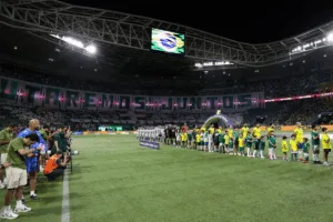 Palmeiras pode sofrer punição? Ação após garrafa arremessada ajuda clube no STJD