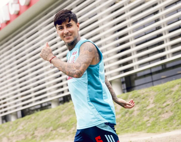 Erick Pulgar, do Flamengo