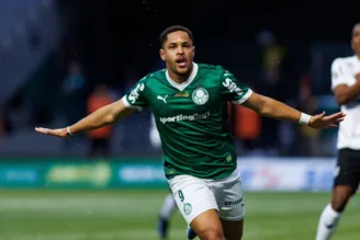 Vitor Roque, do Palmeiras