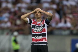 Thiago Galhardo, do Santa Cruz