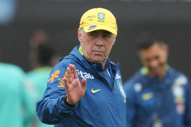 Carlo Ancelotti, da Seleção Brasileira