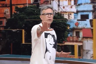 Craque Neto em seu programa Os Donos da Bola