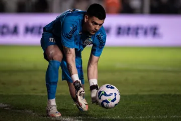 Gabriel Brazão, do Santos