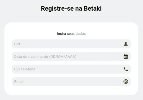 Registro Betaki Como abrir uma conta na Betaki