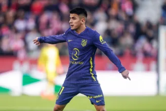 Thiago Almada, do Atlético de Madrid