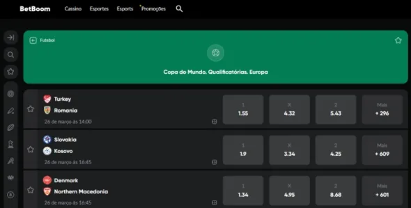 BetBoom Total Gols BetBoom Apostas Copa