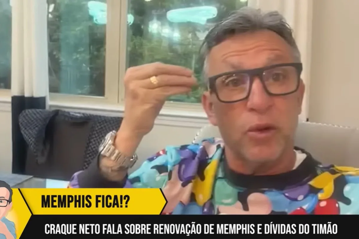 Dívida milionária trava futuro de Memphis Depay no Corinthians, diz Craque Neto