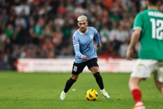 Arrascaeta, da Seleção do Uruguai