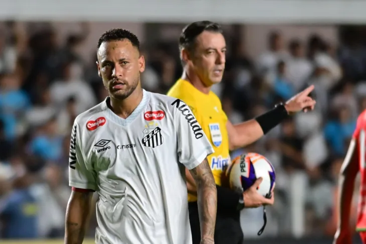 Neymar, do Santos